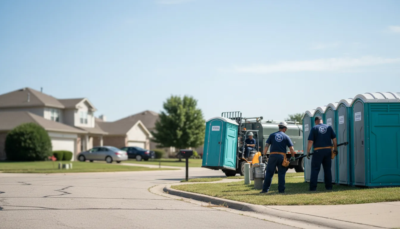 Porta Potty Rental in Prairie Du Rocher, IL near me